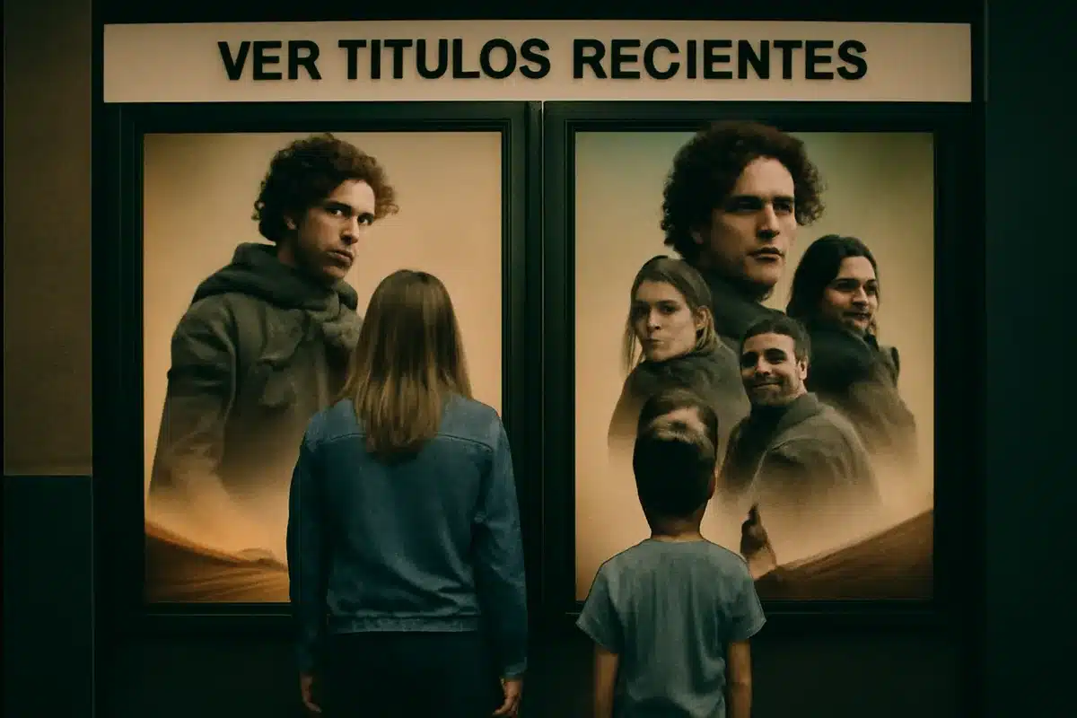 Un paralelismo inesperado entre dos mundos — Ver títulos recientes —como la secuela de un gran éxito épico que regresó al cine recientemente— provoca una sensación extraña: la historia parece repetirse con la generación siguiente, la trama se construye sobre los