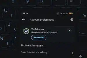 Pantalla de streaming mostrando notificación de final de serie y catálogo vacío