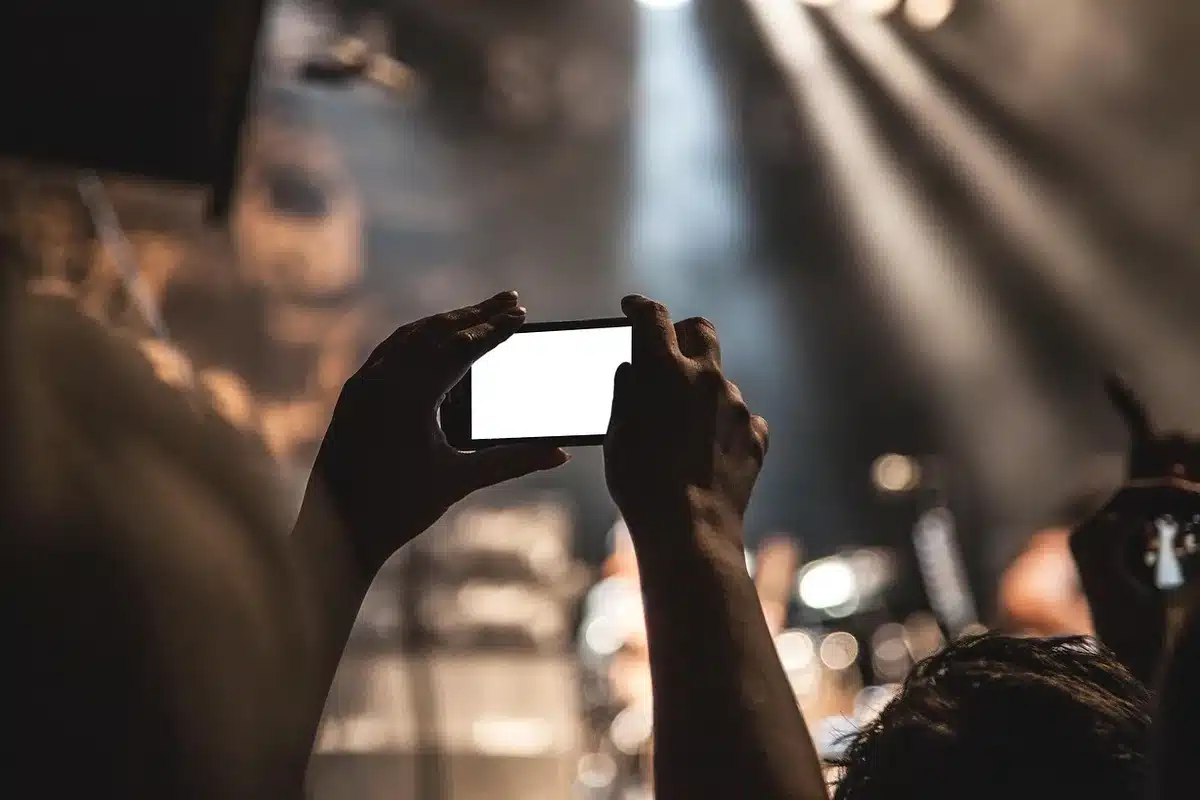 Fotografía nocturna de alta calidad tomada con teléfono inteligente