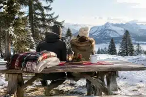 Primer vistazo al especial navideño The Other Bennet Sister: Mary y Tom disfrutan un picnic